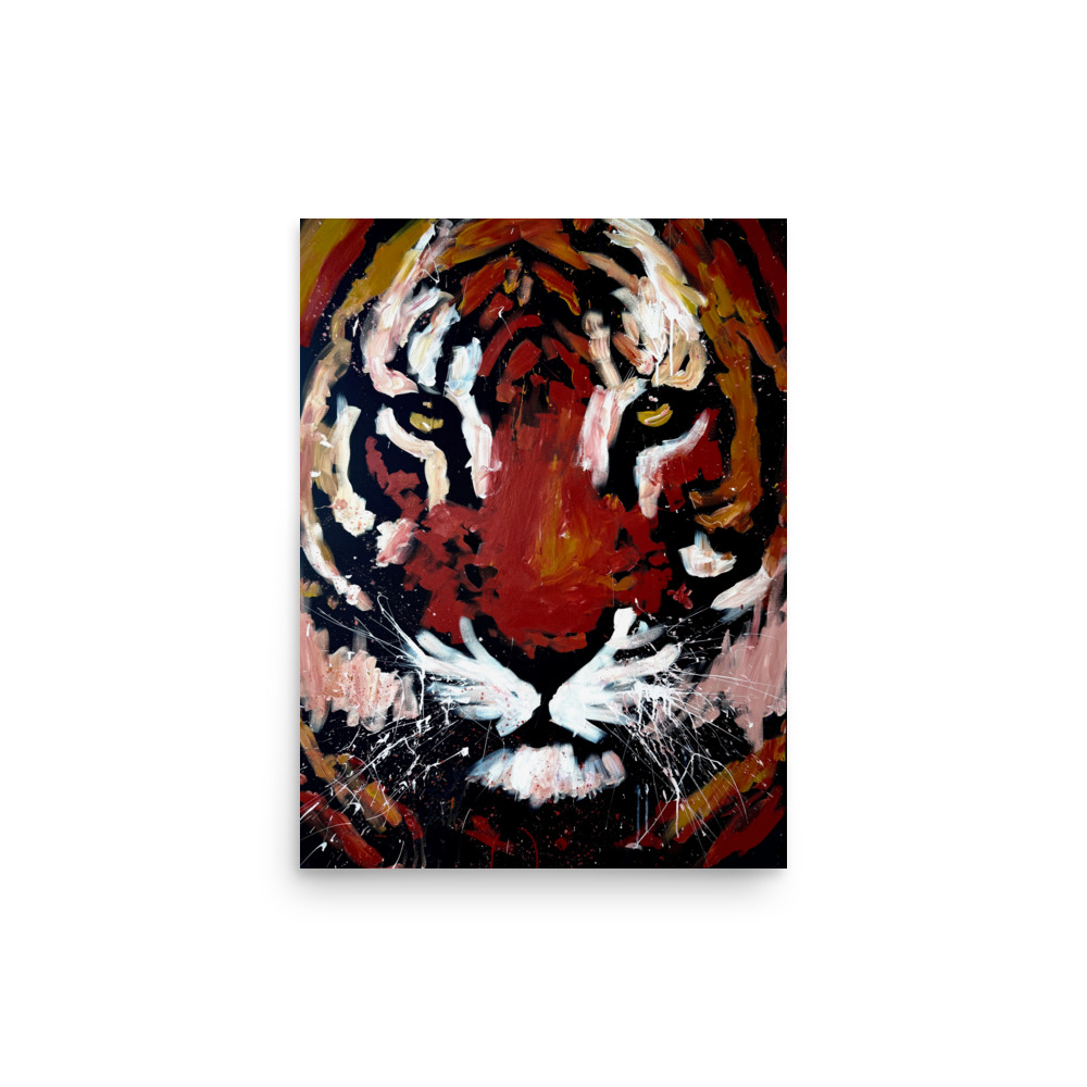 Tiger (12x16 Print)