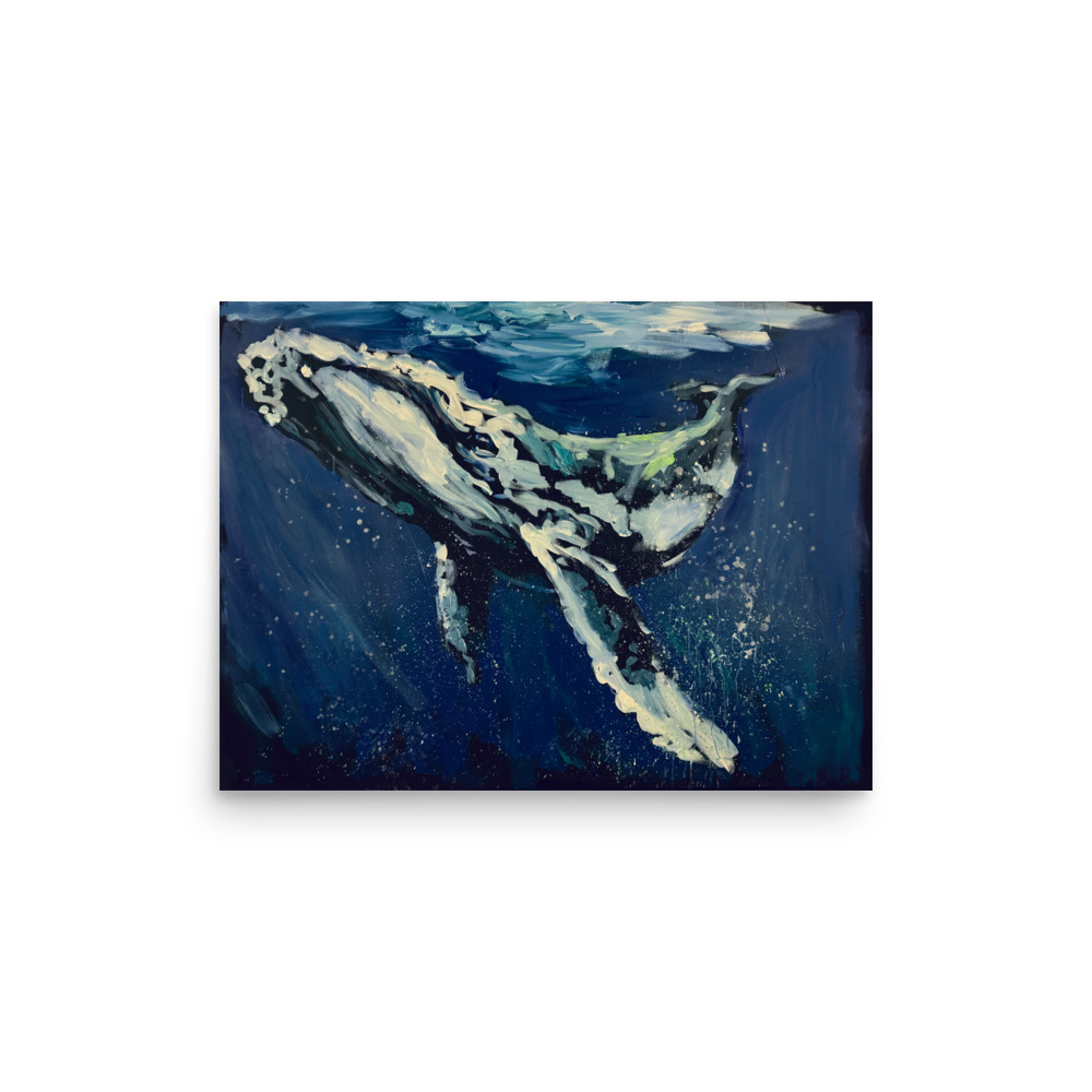 Whale (12x16 Print)